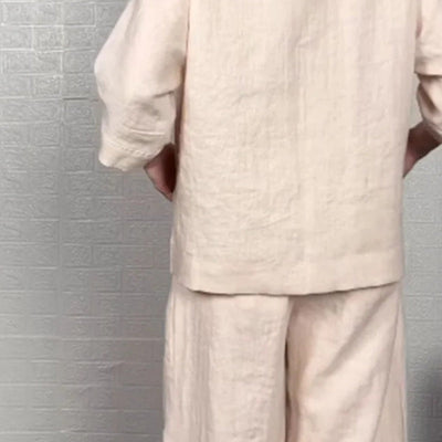 ISADORA | Ensemble 2 pièces à coupe décontractée et style minimaliste pour tous les jours