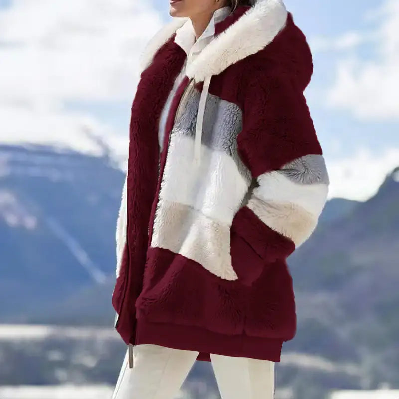 Veste Erika – Douceur polaire et chaleur élégante pour l’hiver