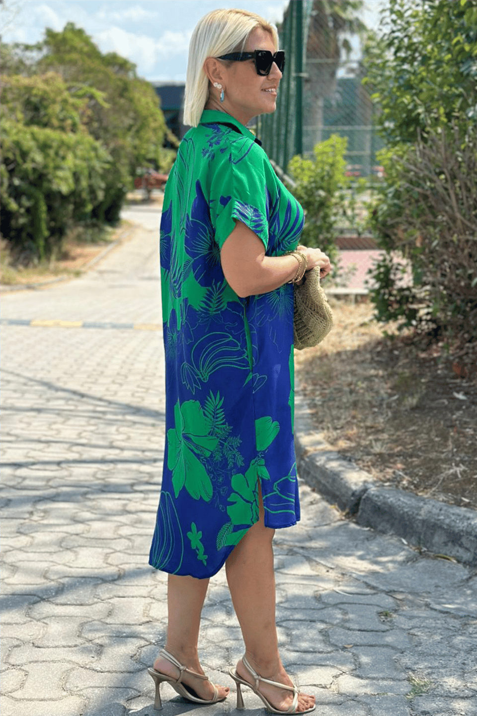 Naomi – Robe à imprimé fleuri