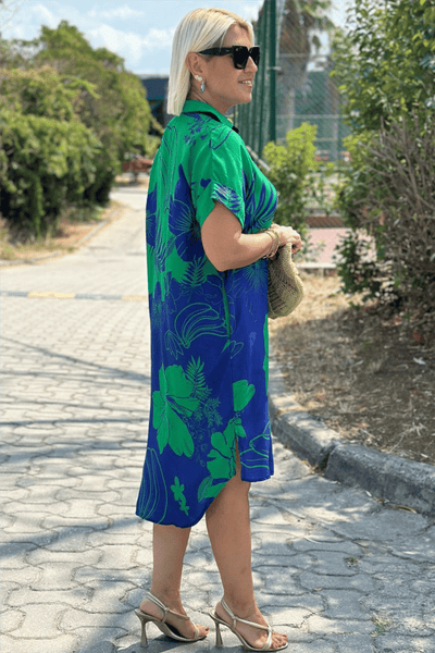Naomi – Robe à imprimé fleuri