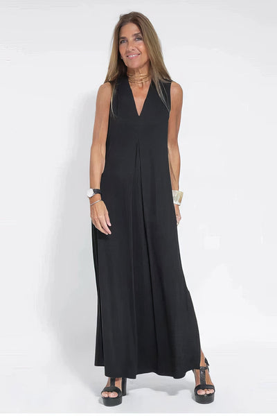 ELISE | Robe Longue Élégante avec Gilet Assorti Offert